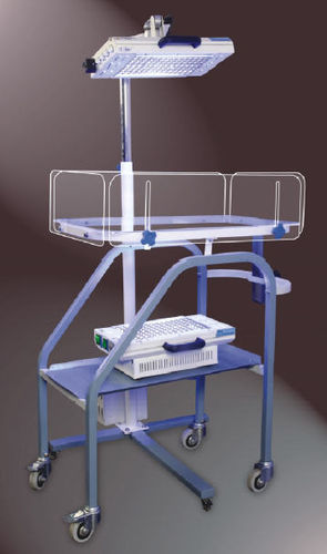 Phototherapielampe für Neugeborene - DSP-100 CFL - V-Care Medical Systems  - in Wiegenform / Blaues Licht