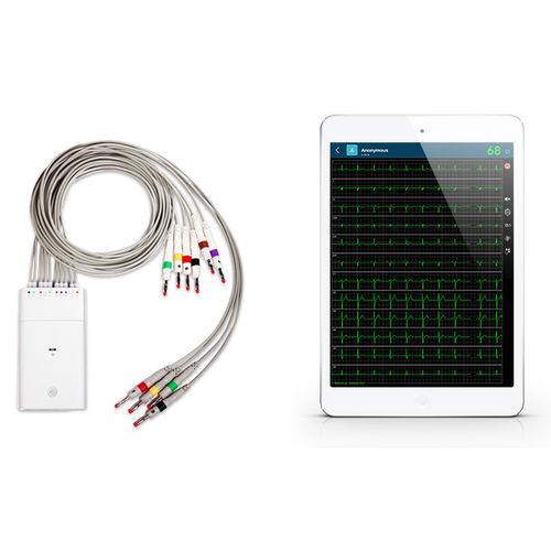 Ruhe-Elektrokardiograph - iCV200 - Vales and Hills Biomedical Tech. - 12 Kanäle / für Tablet
