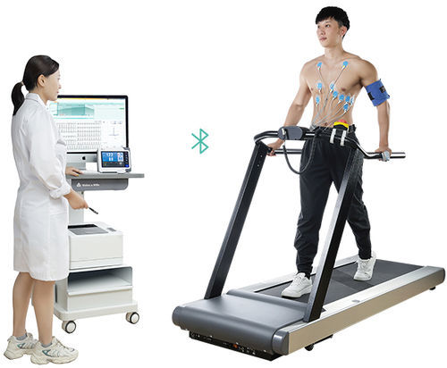Belastungs-EKG-Gerät - vhStressECG - Vales and Hills Biomedical Tech. - mit Laufband