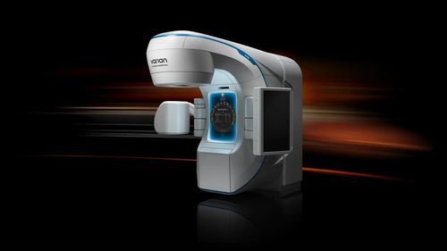Partikel-Linearbeschleuniger / stereotaxisches Röntgen - Accela - Varian Oncology - bildgeführte Radiothérapie / mit Lamellenkollimator (MLC) / mit Lamellenkollimator (MLC)