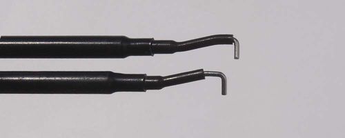 Laparoskopische Elektrode - H5 330L - VECTEC - zum Sezieren / Koagulation / mit Haken