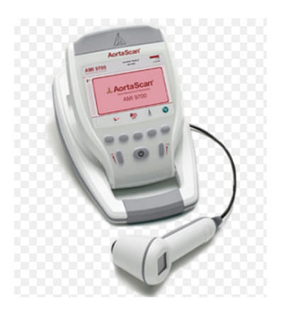 Taschendoppler - AortaScan® AMI 9700 - Verathon Medical Europe - mit AAA-Screening