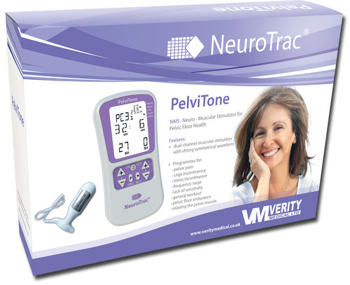 Beckenboden-Elektrostimulator - PelviTone - Verity Medical - Handgerät / NMES / 2 Kanäle