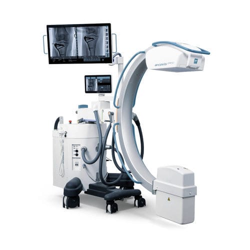 Mobiler C-Bogen - Arcovis DRF-C S21  - Villa Sistemi Medicali - mit Flachbildsensor / mit Videosäule / mit integriertem Bildschirm