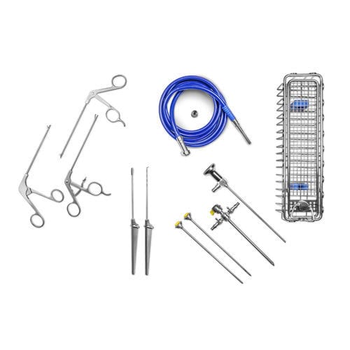 Instrumentenset für arthroskopische Kniechirurgie - Vimex Endoscopy - für Schulter-Arthroskopie / für orthopädische Chirurgie (Hüftarthroskopie) / für Knöchelarthroskopie