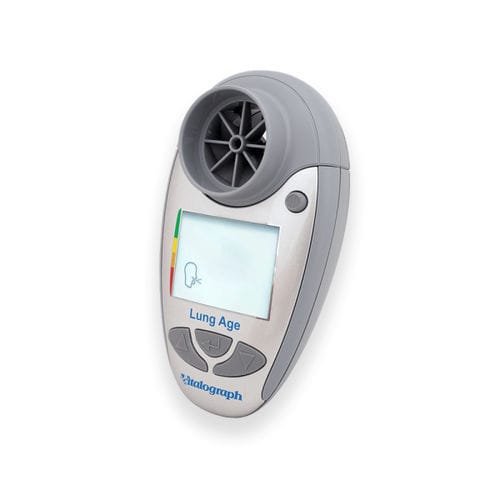 Elektronisches Spirometer - 40503 - Vitalograph  - Handgerät / für Lungentraining / Lungenalter-Monitor