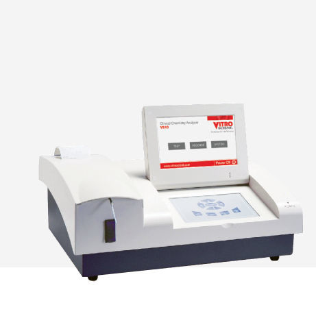 Halbautomatisches biochemisches Analysegerät - VS – 10 - Vitro Scient - kompakt / für Kliniken / mit Touchscreen