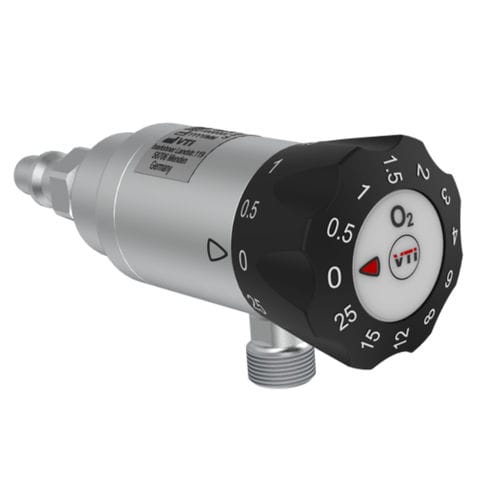 Doppelter Durchflussmesser - Select Ergo ZGV - VTI Ventil Technik  - für medizinische Gase / für Krankenhaus / Einsteck