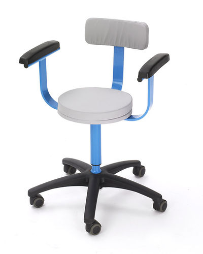 Hocker für Arztpraxis - MR4502 - Wardray Premise - höhenverstellbar / rotierend / auf Rollen