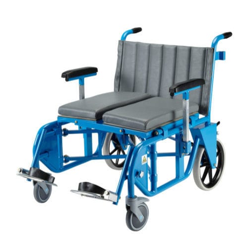 Patienten-Transportstuhl / für den Innenraum - MR4588 - Wardray Premise - für Außenbereich / auf Rollen / zusammenklappbar