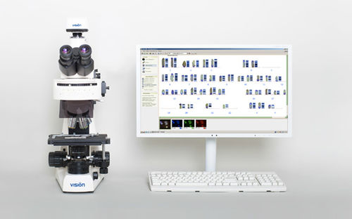 Automatisches Zell-Imaging-System - Vision Karyo FISH - West Medica - zur Karyotypisierung / Labor / für DNA