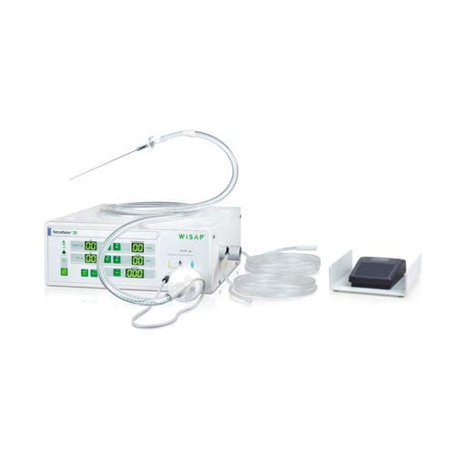 Insufflator für Endoskopie / für Kinder - Tetraflator 30 - WISAP Medical Technology - für Übergewichtige / mit Rauchabsauger