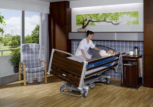 Pflegebett - latera thema - wissner-bosserhoff  - elektrisch / Trendelenburg / höhenverstellbar