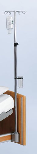 Infusionsständer / 4 Haken - wissner-bosserhoff  - für Bett