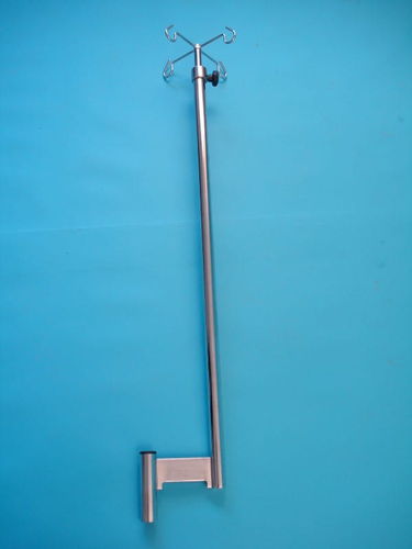 Infusionsständer / 4 Haken - 20-0261 - wissner-bosserhoff  - teleskopisch / Edelstahl