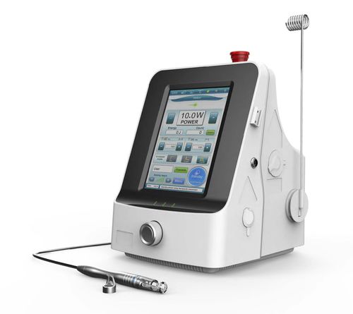 Laser zur Behandlung entzündlicher Hautkrankheiten - GBOX-10F - GIGAALASER - für Wunddebridement / Podologie / Dioden