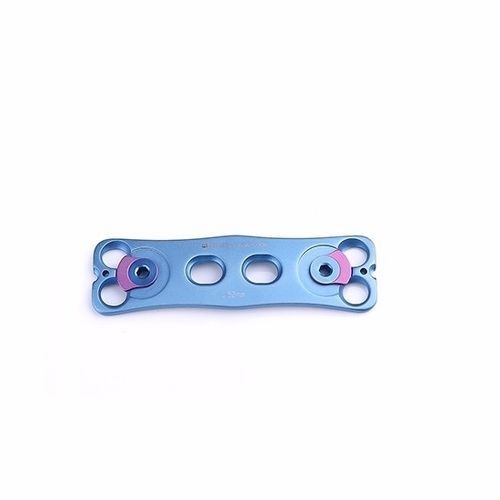 HWS-Arthrodeseplatte - Double Medical Technology - mit Verriegelung / Metall / 2 Ebenen