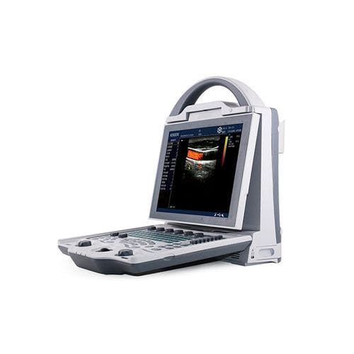 Tragbares Ultraschallgerät - DCU12 - Kaixin Electronic Instrument - für Ultraschalldiagnostik in Gynäkologie und Geburtshilfe / Schwarz-Weiß / Farbdoppler
