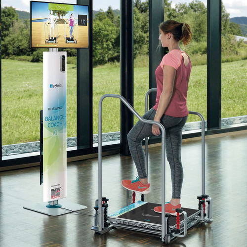 Gleichgewichtsrehabilitationssystem - BALANCECOACH iQ  - zebris Medical - computerbasiert / mit Lernspielen