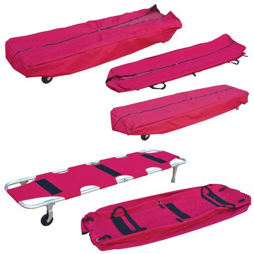 Trage für Leichen - YXH-1A5 - Zhangjiagang Xiehe Medical Apparatus & Instruments  - Transport / faltbar / auf Rollen