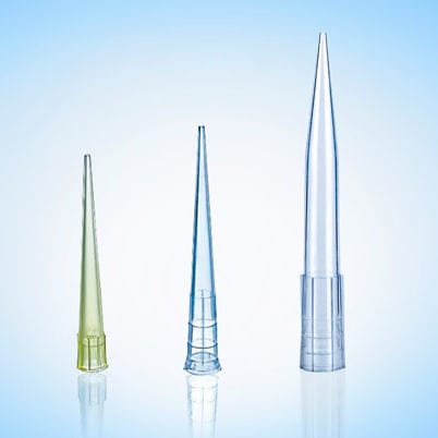 Gelbe Pipettenspitze - E1001 - Zhejiang Gongdong Medical Technology - blau