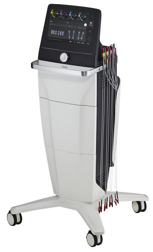 Elektrostimulator - ZStim - Zimmer MedizinSysteme  - auf Wagen / EMS / 8 Kanäle