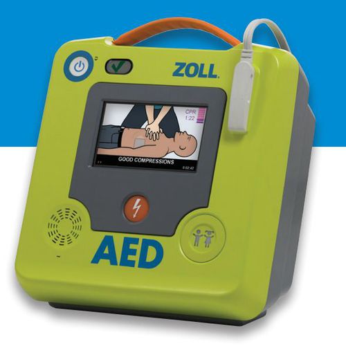 Automatischer externer Defibrillator - AED 3® - ZOLL Medical Corporation - zweiphasig / kabellos / mit Touchscreen
