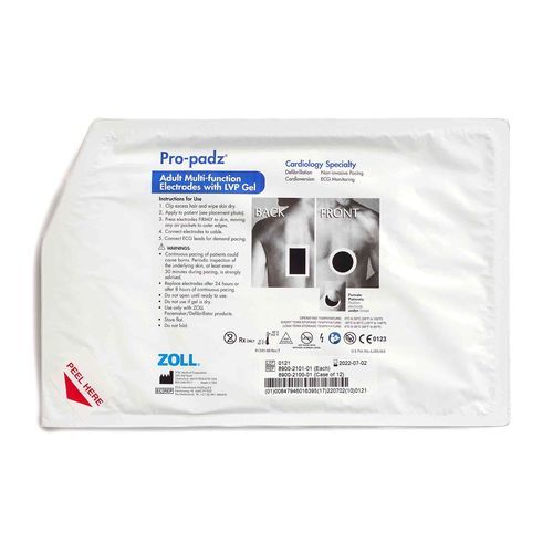 Medizinische Elektrode - ZOLL Medical Corporation - Chirurgie / für Defibrillator / Pad
