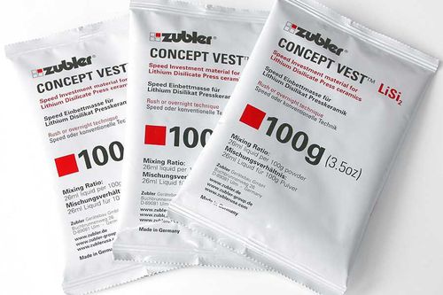 Zahnmedizinisches Material / Keramik - CONCEPT VEST™ - ZUBLER - Lithiumdisilikat / zur Dentalrestaurierung