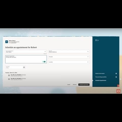 Workflow-Informationssystem - Oracle Cerner - Datenverwaltung / Interoperabilität / Planung