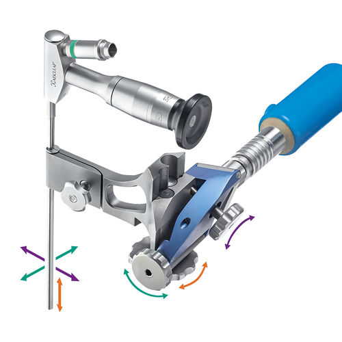 Gerätetragarm für Endoskope - NEUROPILOT® - Aesculap® - Knickarm / schienenmontiert
