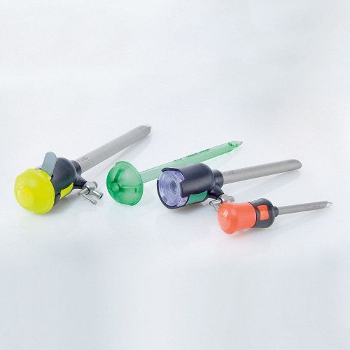 Laparoskopischer Trokar - Reusable and Hybrid System - Aesculap® - mit Einblaseport / mit Verschlussstopfen