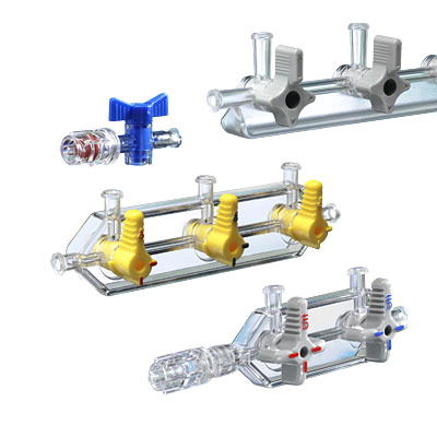 2-Wege-Infusionsverteiler - Aesculap® - 3-Wege / für die Intensivpflege