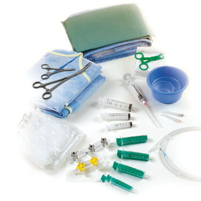 Instrumentenset für Angiographie - Aesculap® - steril / zum Einmalgebrauch