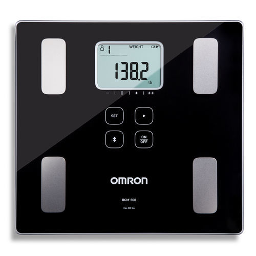 Körper-Analysewaage / Bioimpedanzmessung - BCM-500 - Omron Healthcare USA - für Humanmedizin / tragbar / Plattform