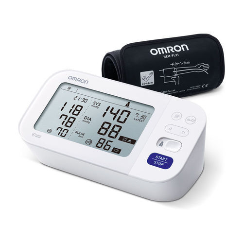 Automatischer Blutdruckmonitor - M6 Comfort - Omron Healthcare Europe - mit Erwachsenenmanschette / 2x100