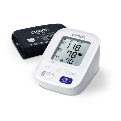Automatischer Blutdruckmonitor - M3 - Omron Healthcare Europe - oszillometrisch / mit Erwachsenenmanschette / 2x60