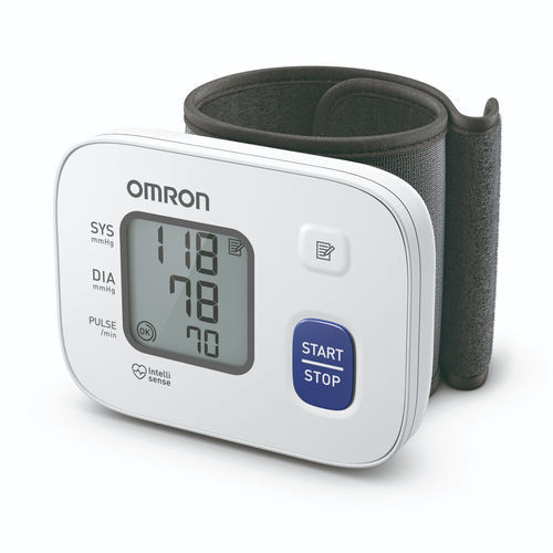 Automatischer Blutdruckmonitor - RS2 - Omron Healthcare Europe - oszillometrisch / Handgelenk / mit Akku
