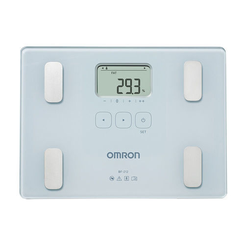 Körper-Analysewaage / Bioimpedanzmessung - BF212 - Omron Healthcare Europe - Plattform / tragbar / mit Digitalanzeige