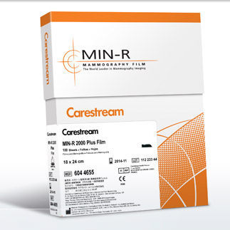 Röntgenfilm für Mammographie - MIN-R 2000 Plus - Carestream - 9 x 12 / 9 x 7