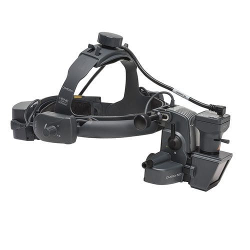 Indirektes Ophthalmoskop - OMEGA 500 LED - Heine - Kopfband