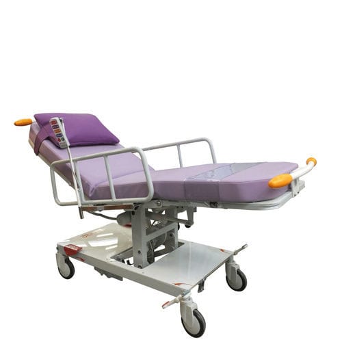 Elektrischer Behandlungsstuhl - Ambu Fusion 2 - Acime Frame - dreiteilig / auf Rollen / höhenverstellbarer