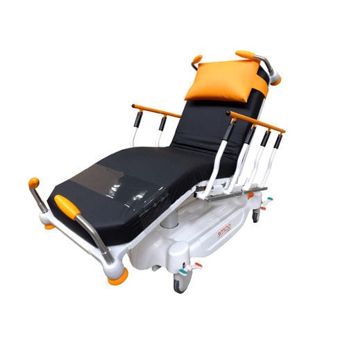 Elektrischer Behandlungsstuhl - Ambu Packot 3 - Acime Frame - dreiteilig / auf Rollen / höhenverstellbar