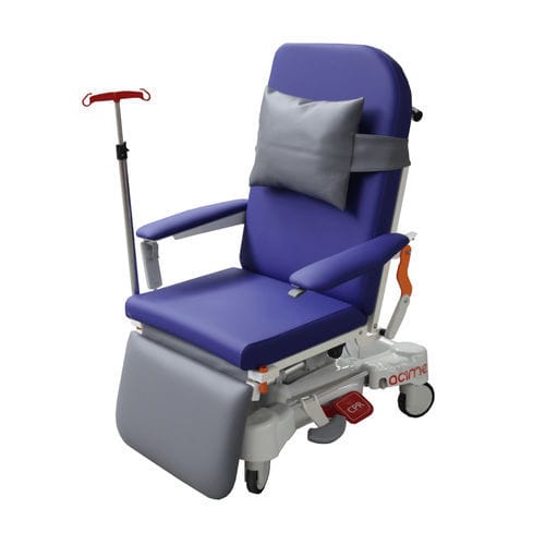 Elektrischer Behandlungsstuhl - DHC Fusion  - Acime Frame - dreiteilig / mit Fußstütze / für Chemotherapie