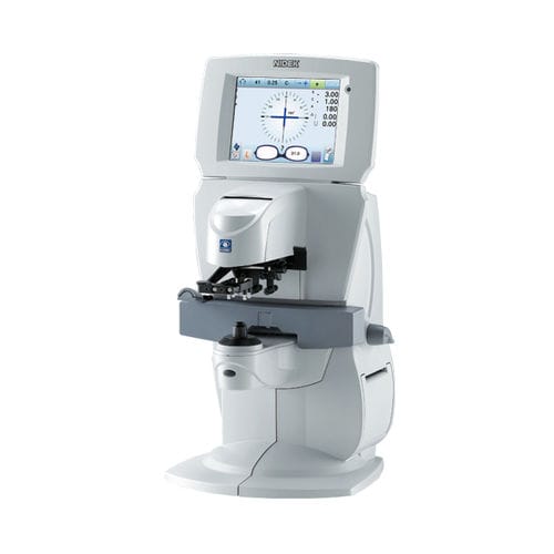 Automatischer Scheitelbrechwertmesser - LM-1800PD - NIDEK - mit Pupillendistanzmesser / mit UV-Durchlässigkeitsmessung