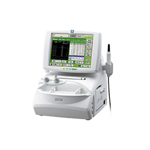 Ultraschallgerät / mit Konsole, Tischmodell - US-500 - NIDEK - für ophthalmische Ultraschalluntersuchungen / Schwarz-Weiß / mit Touchscreen