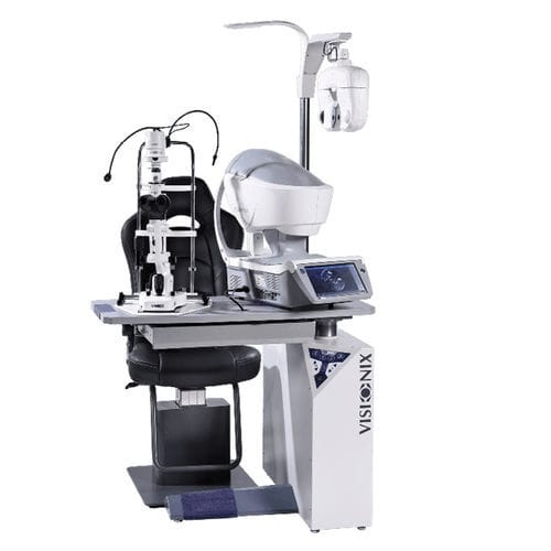 Ophthalmische Arbeitsstation - VX 1000 - Visionix - mit Stuhl / kompakt