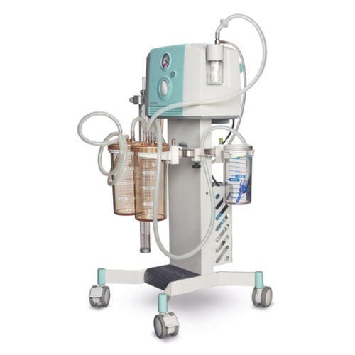 Elektrische chirurgische Absaugpumpe - Victoria  - CHEIRON - für Thoraxchirurgie / auf Rollen