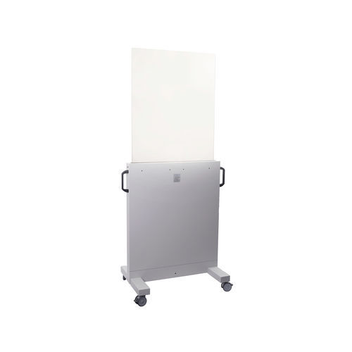 Röntgenstrahlen-Strahlenschutzschild - AMS450 - AMRAY Medical - mobil / mit Fenster / 0.50 mm