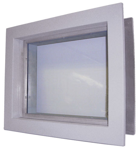 Röntgenschutzfenster - LG - Shielding International - stationär / aus Bleiglas